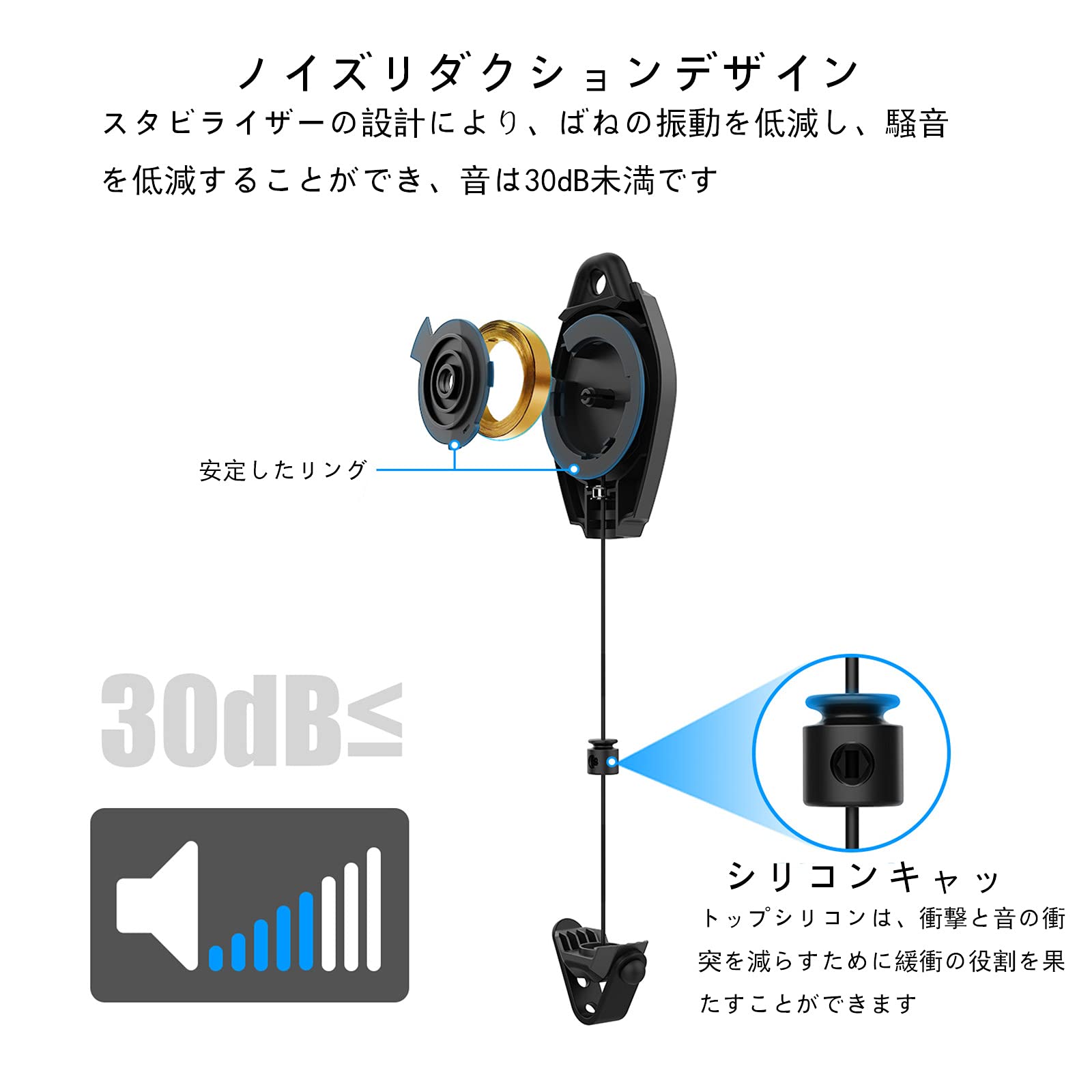 Amazon | Spryaut 管理 ケーブルクリップ for Oculus Quest 2/Quest